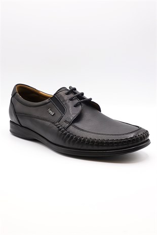 Forelli 10602-H Siyah Erkek Loafer Ayakkabı